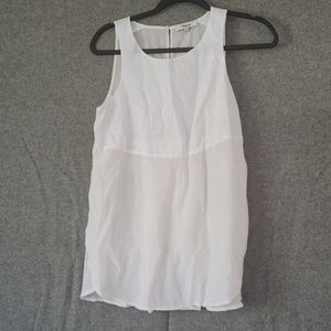 Madewell Sleeveless Mixed Media Tank Top